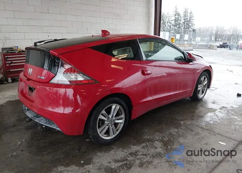 2012 Honda Cr-Z Ex из США, поврежденный, VIN JHMZF1D6XCS005613